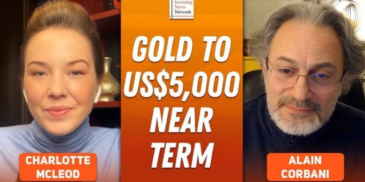 Alain Corbani: Gold to Hit US$5,000 Near Term, What About Silver?